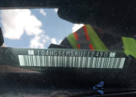 2010 Buick Lucerne Cxl z USA, uszkodzony, nr VIN 1G4HC5EM8AU112490